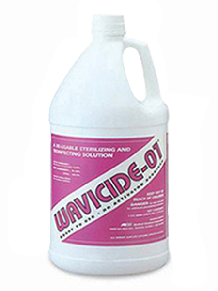 Disinfectant Glutaraldehyde High-Level Disinfectant Wavicide-01® RTU Liquid 1 gal. Jug Max 30 Day Reuse (1/EA 4/CS) by Medical Chemical Corporation  ID 0104-1GL
